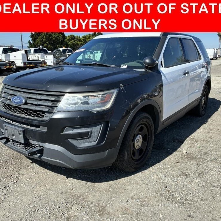 2017 FORD EXPLORER POLICE INTERCEPTOR