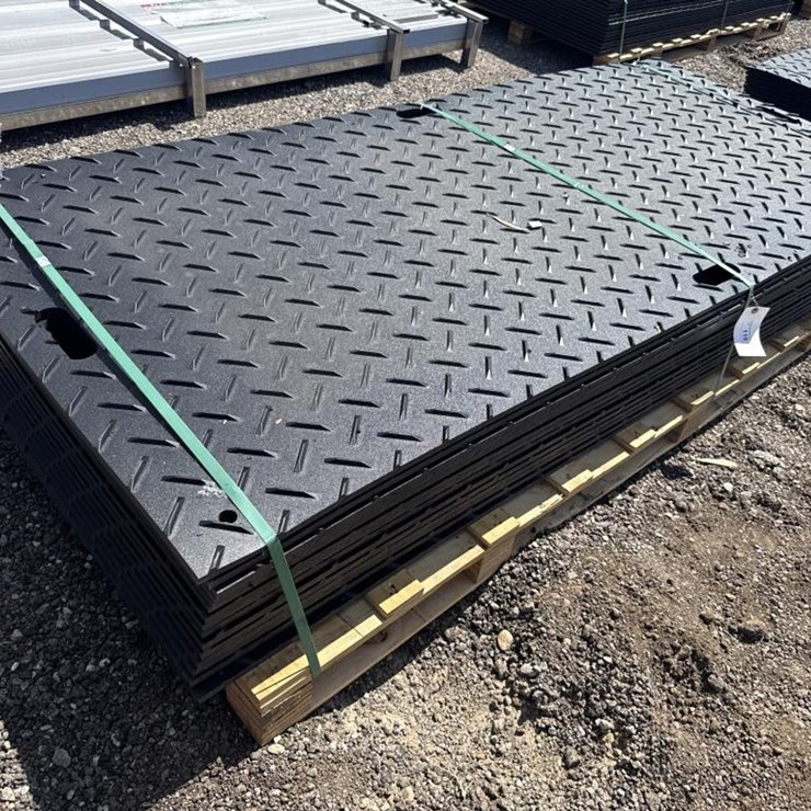 #119 • (15) Ground Protection Mats - 4' x 8' x 0.5"