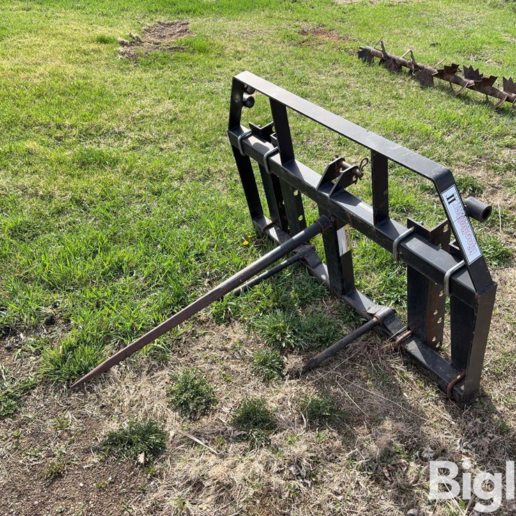 King Kutter Loader Mount/3-Pt Mount Bale Spear