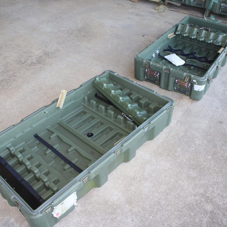 #1063 • (3) Firearm Transport Cases