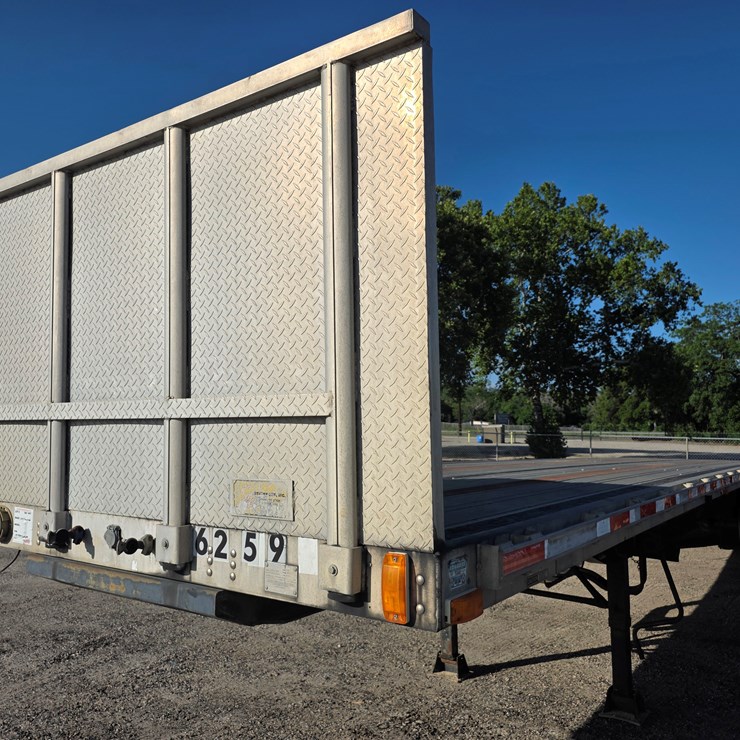 1995 TRANSCRAFT 48FT. FLATBED TRAILER