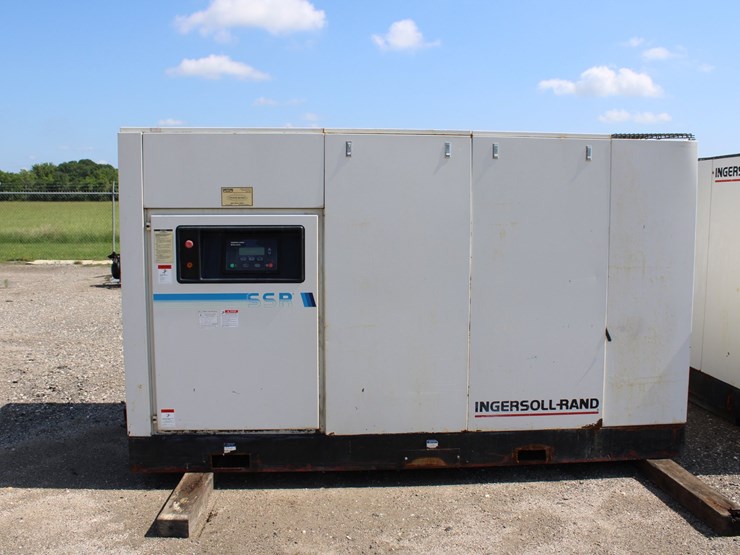 #1016-•-1993-ingersoll-rand-rotary-screw-ssr-ep200-air-compressor-image-1