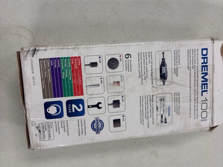#4047-•-dremel-100-n/6-single-speed-rotary-tool-with-vatious-other-tools-image-5