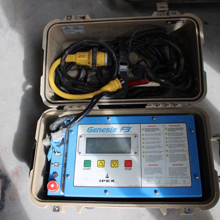 #1029 • Electrofusion Machine Plastic Welder Genesis F3