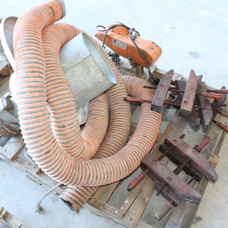#1042 • Clamps, Dust Collector, Sharpener
