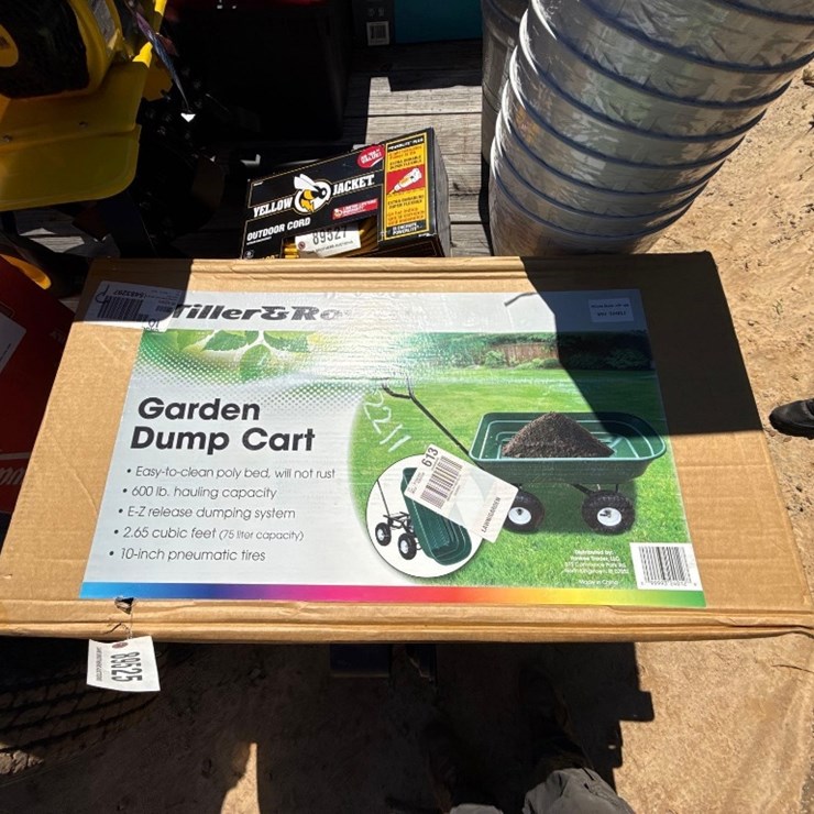 2211 - TILLER & ROWE GARDEN DUMP CART