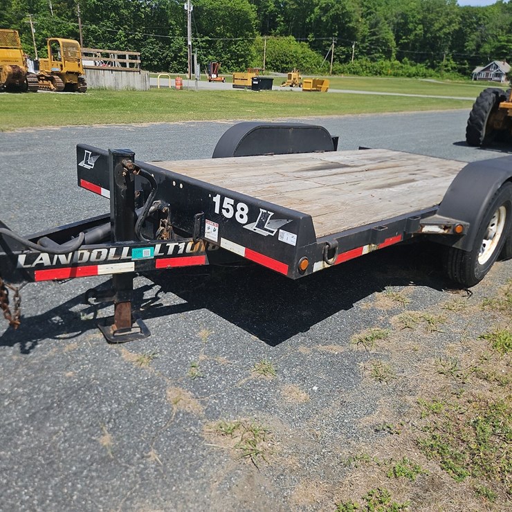 2001 LANDOLL LT1016 T/A TILT DECK TRAILER