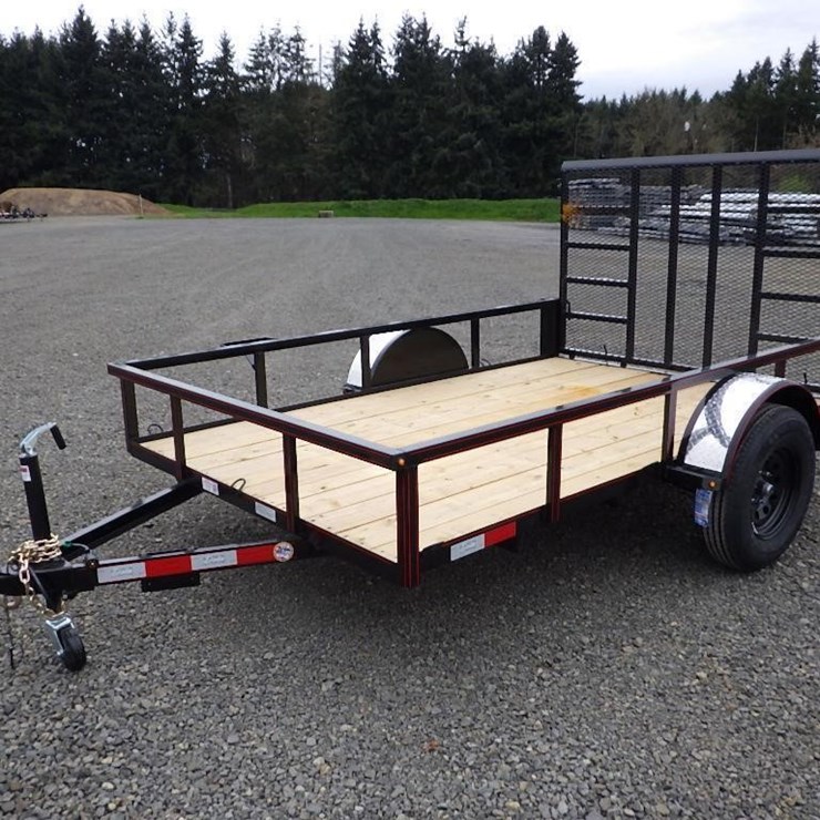 2026 Delta 7"x12' S/A Utility Trailer