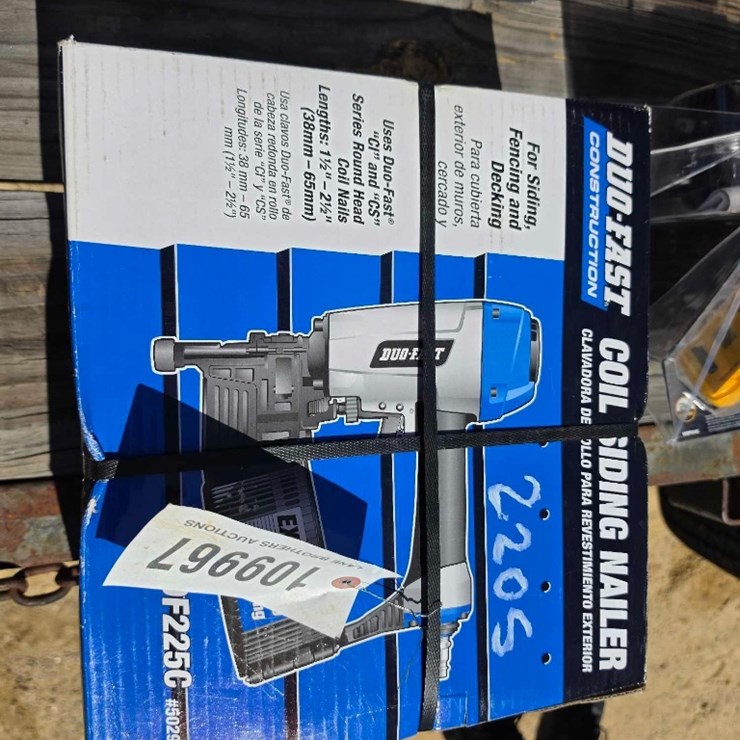 2205 - DUO-FAST COIL NAILER