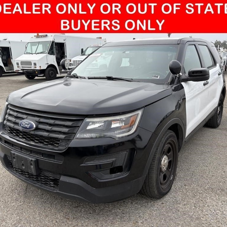 2019 FORD EXPLORER POLICE INTERCEPTOR