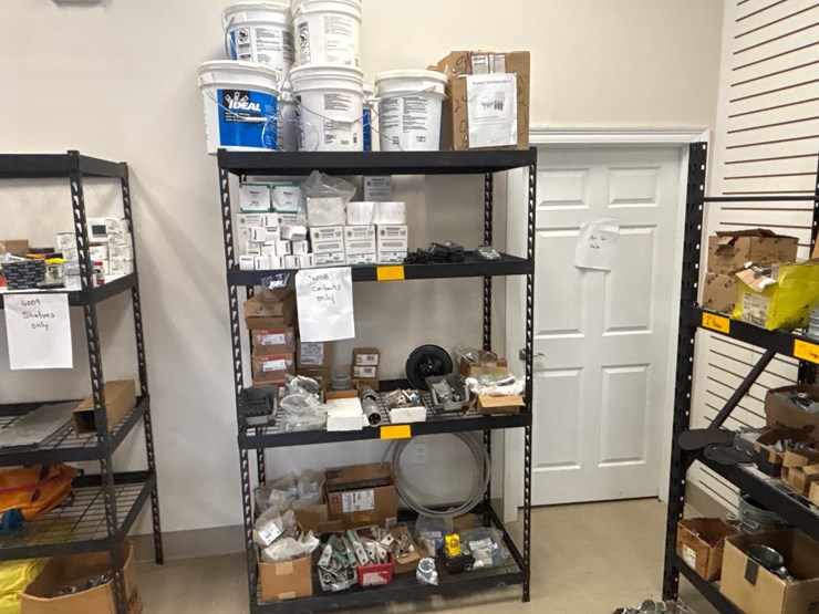 #4008-•-electrical-supplies---contents-of-two-shelving-units-image-1