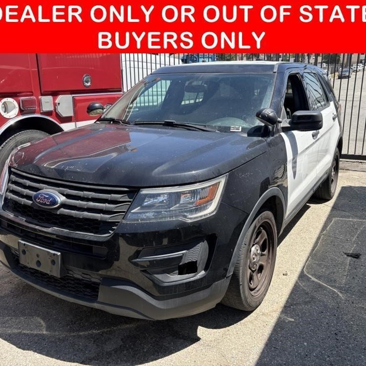 2019 FORD EXPLORER POLICE INTERCEPTOR