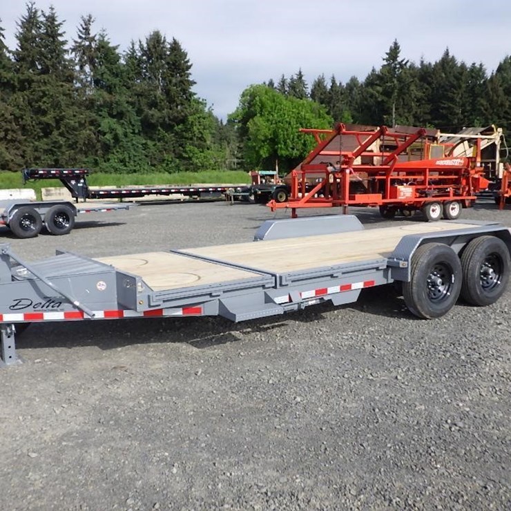 2026 Delta 7'x20' T/A Tilt Deck Trailer
