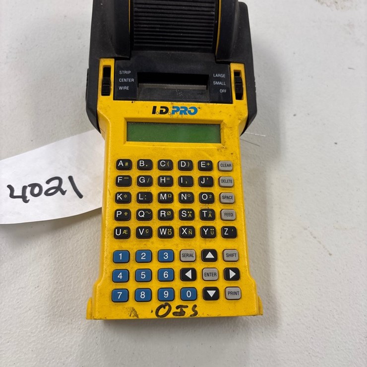 #4021 • I.D.PRO WIRE MARKER PRINTER AND EXTECH INSTURMENTS LIGHT METER