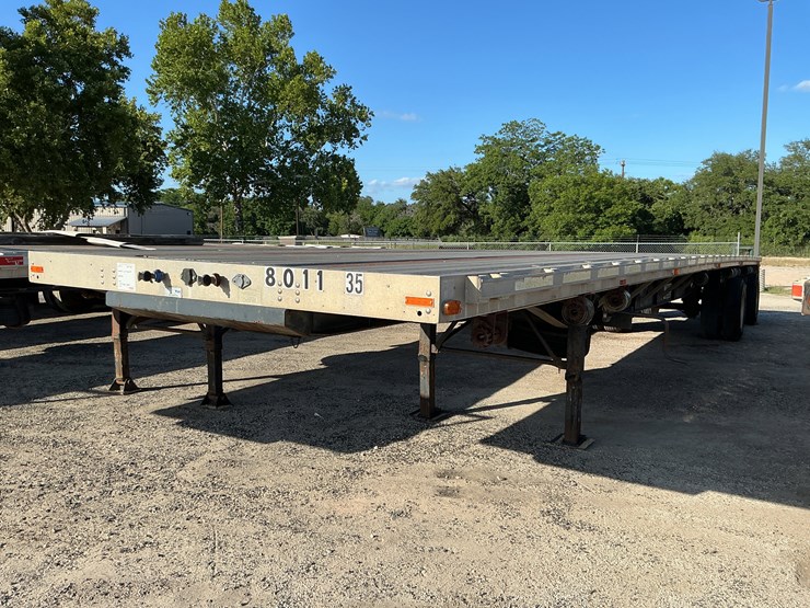 2001-transcraft-48ft.-flatbed-trailer-image-1