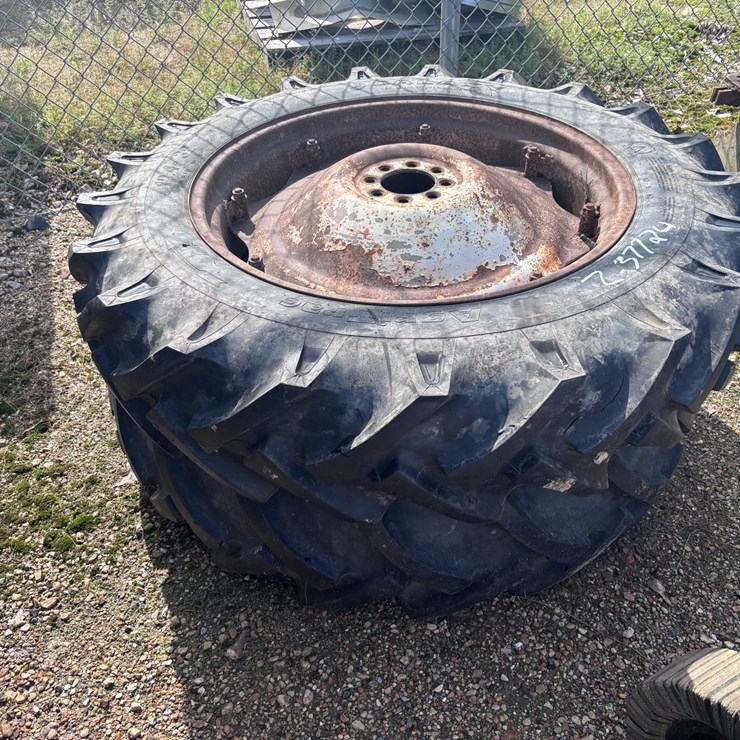 #1025 • (2) 12.4-32 TRACTOR TIRES