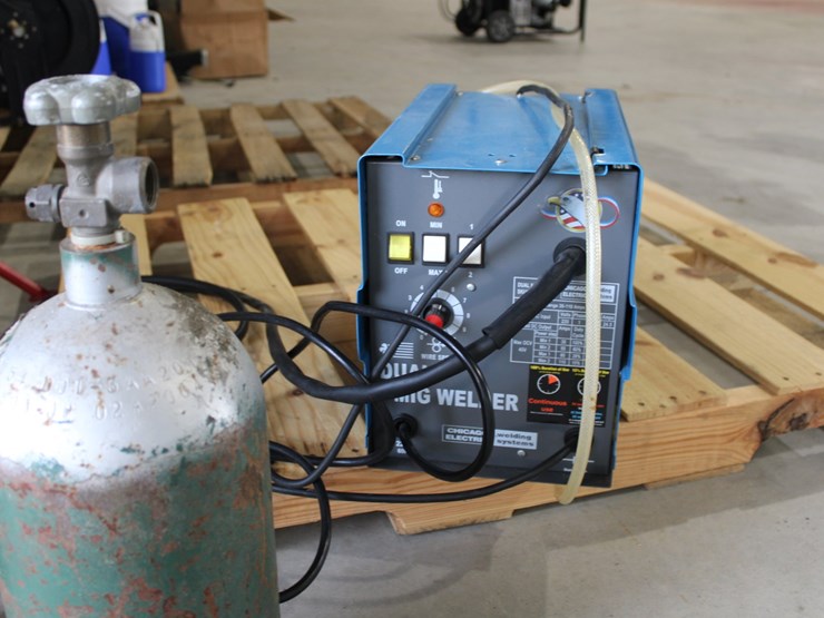 #1021-•-chicago-electric-welding-system-dual-mig-welder-w/-nitrogen-bottle-image-5