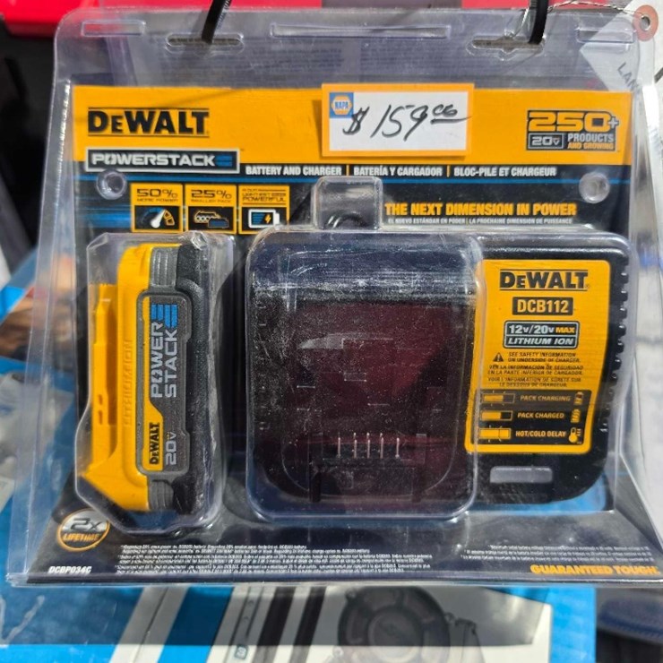 2203 - (2) DEWALT 20 VOLT BATTERIES