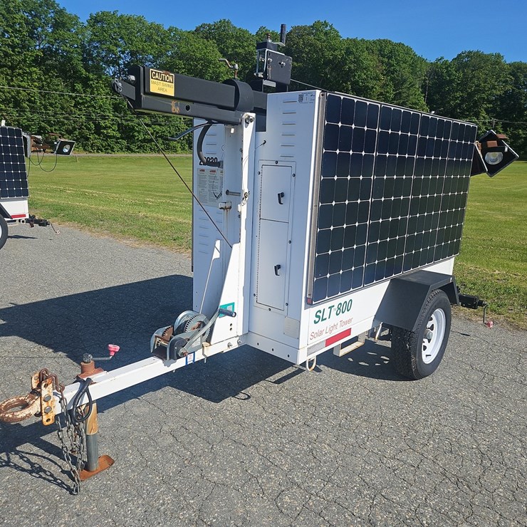 2012 PROGRESS SLT800 SOLAR TOW BEHIND LIGHT TOWER