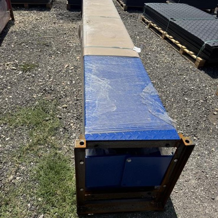 #114 • Four-Post Car Lift - Blue- FPPL
