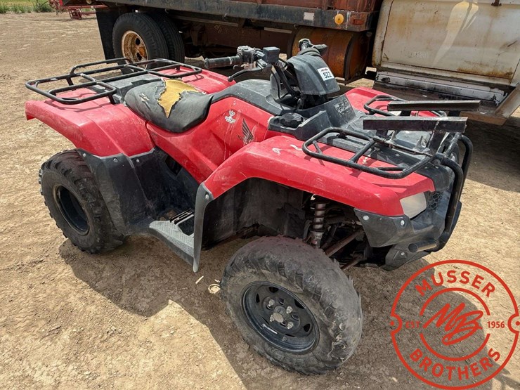 2017-honda-trx420-4-wheeler,-starts-and-runs-image-1