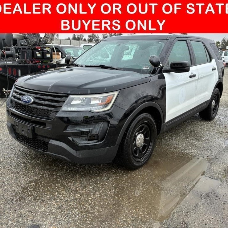 2018 FORD EXPLORER POLICE INTERCEPTOR