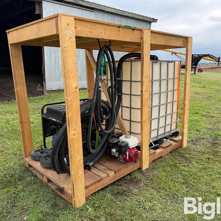 Drone Skid W/Tank And Generator