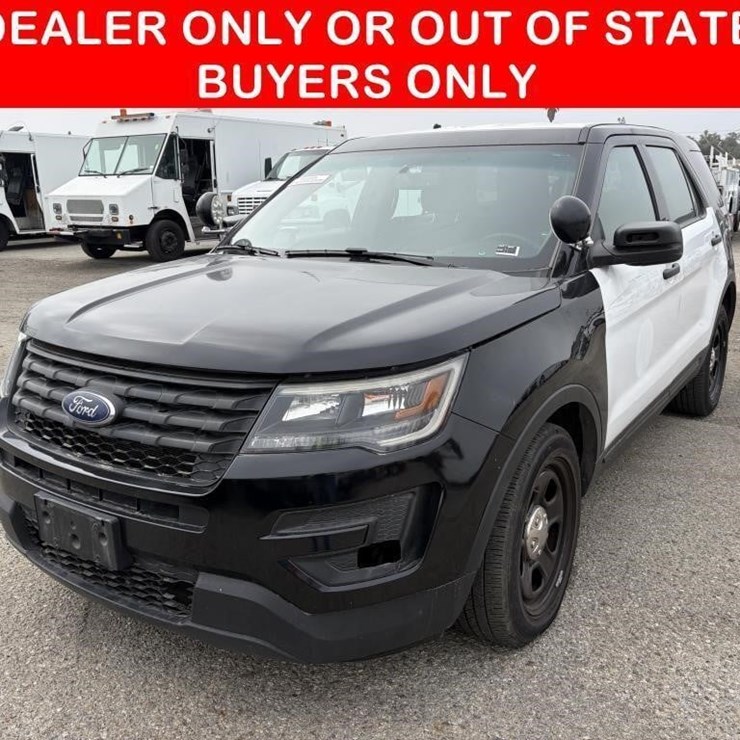 2019 FORD EXPLORER POLICE INTERCEPTOR
