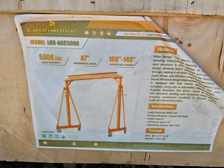 #5041-•-2025-land-honor-lhr-acc-5000-gantry-crane-image-3