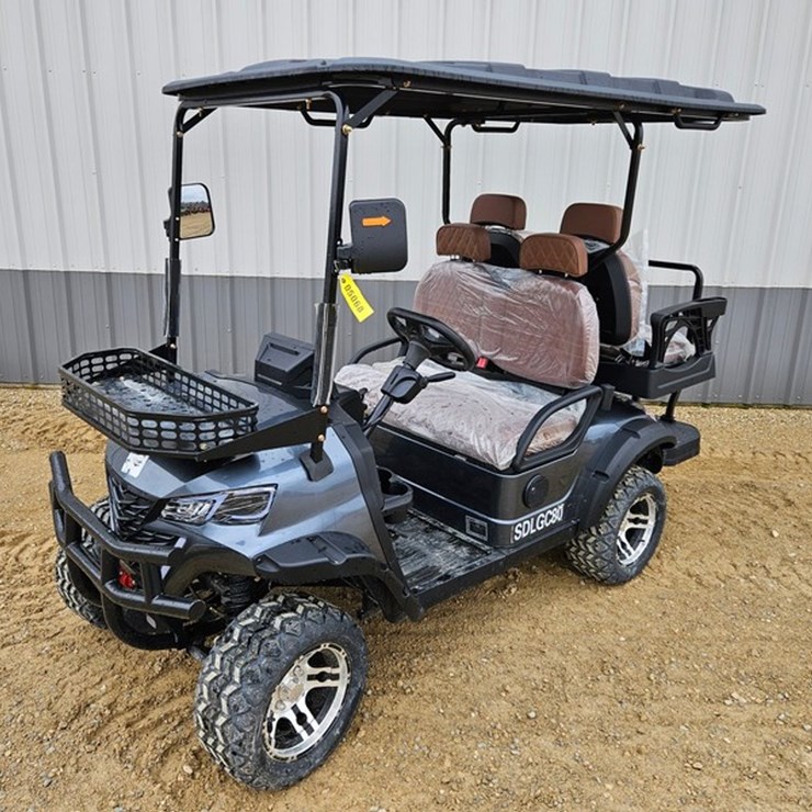 #5068 • SDLANCH SDLGC80 Electric Side By Side Golf Cart