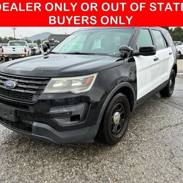 2017 FORD EXPLORER POLICE INTERCEPTOR