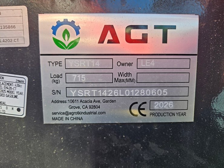 #5122-•-2026-agt-ysrt14-mini-skid-loader-image-17