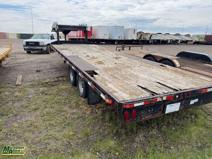 2002-precision-flat-deck-s/a-24'-5th-wheel-equipment-trailer-image-2