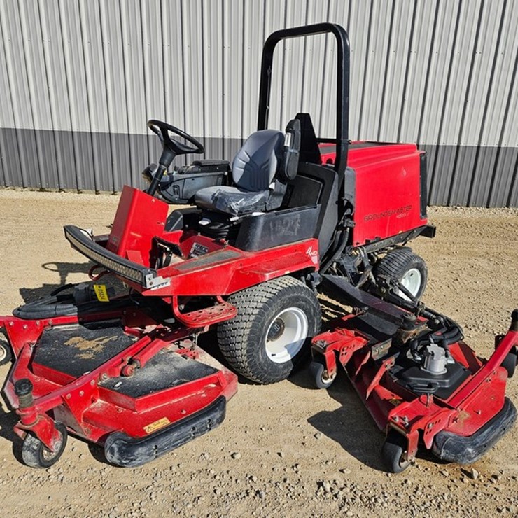 #5034 • Toro Ground Master 4000D 4x4 Wide Area Mower