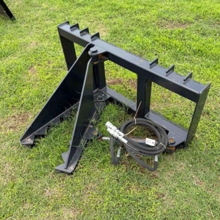 SkidSteer Hydraulic Tree Puller