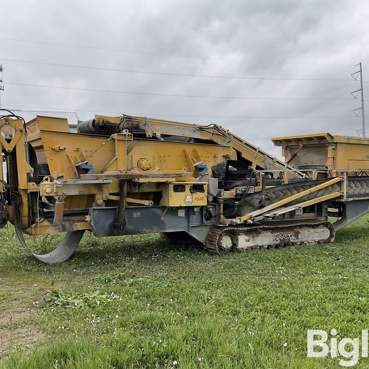 2001 Hartl Crushtek 1515 Tracked Jumbo Screener