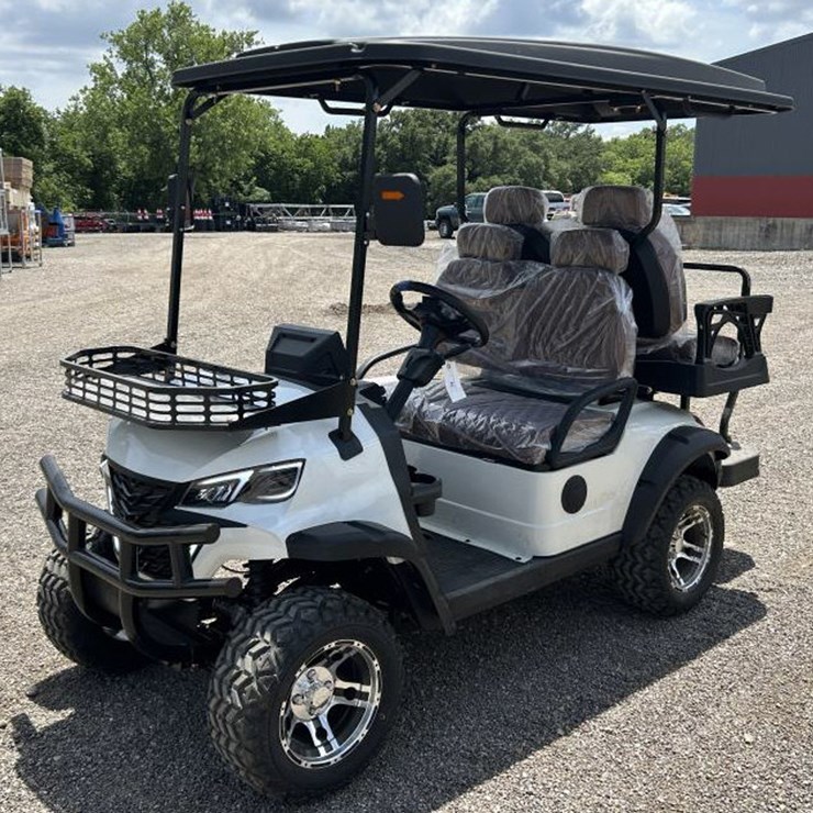#43 • 4-Seat Electric Golf Cart - SDLGC80 - White