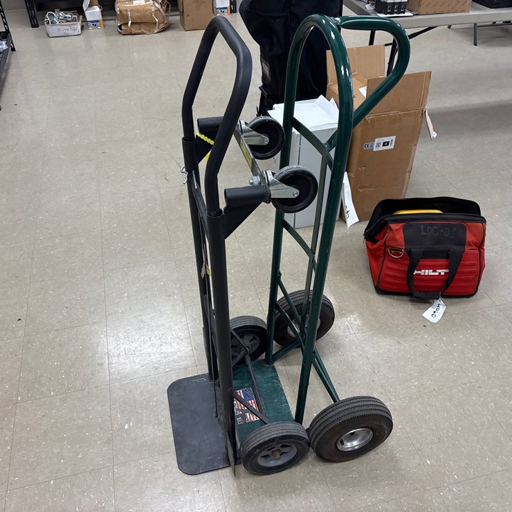 #4062 • TWO HAND TRUCK DOLLIES