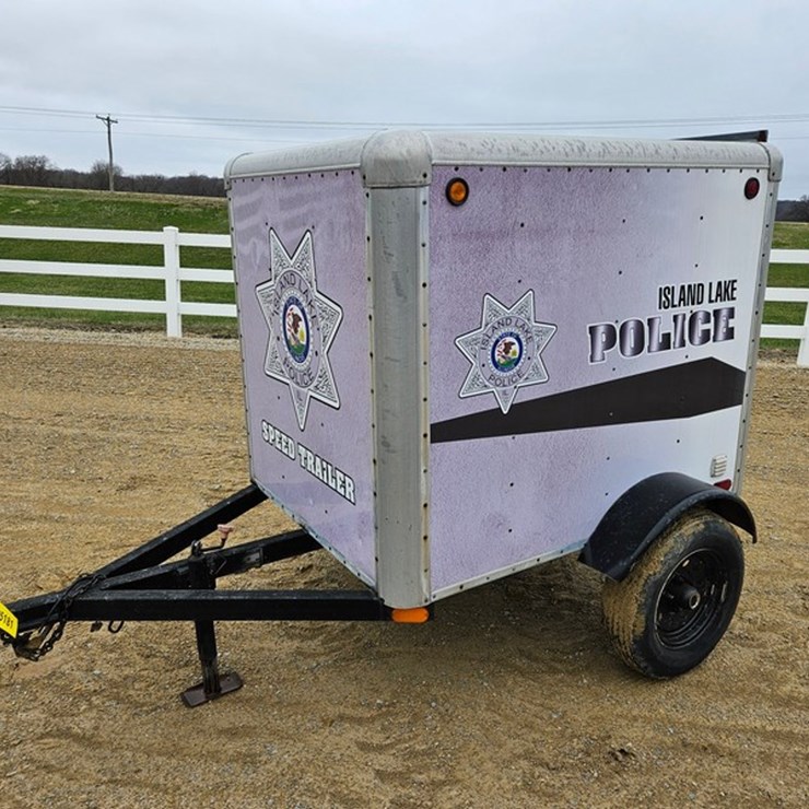 #5181 • Police Speed Trailer