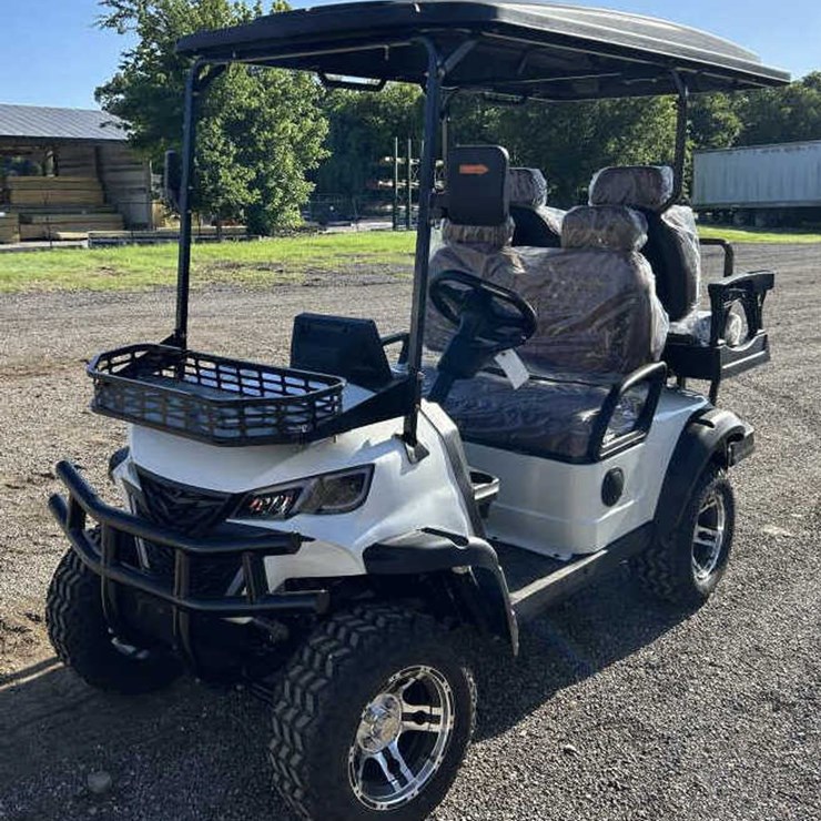 #42 • 4-Seat Electric Golf Cart - SDLGC80 - White