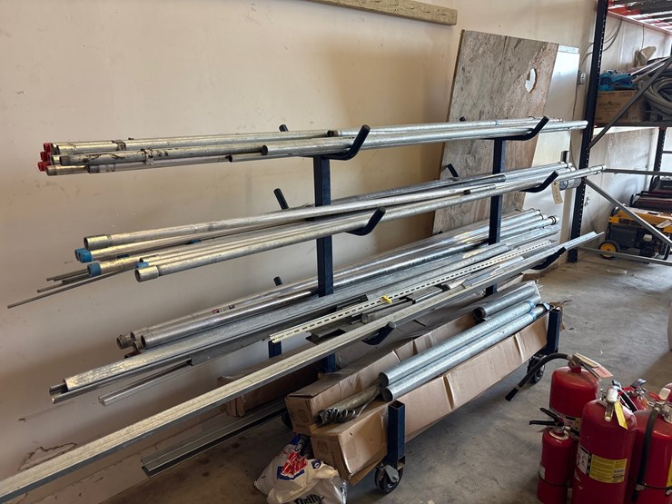 #4070-•-rack-of-pipe-and-angle-iron-of-various-sizes-image-3