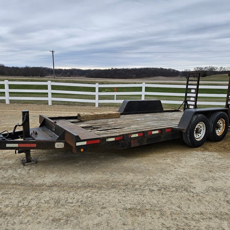 #5066 • Millennium 81" x 18' Tandem Axle Trailer