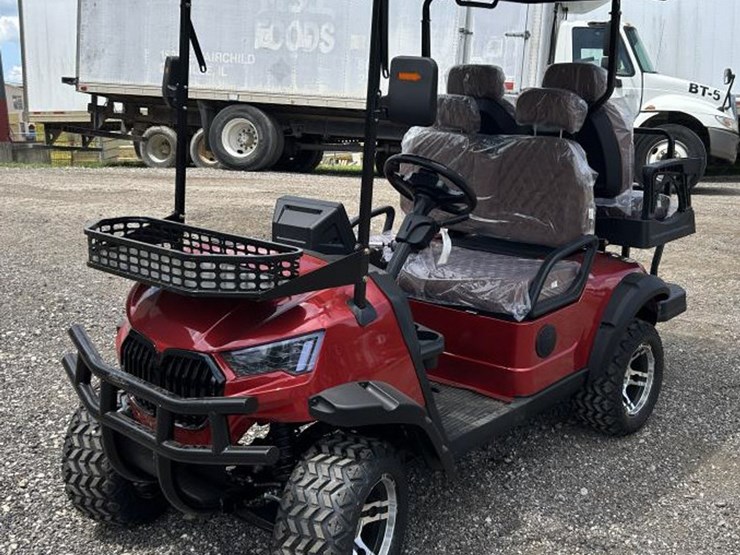 #62-•-4-seat-electric-golf-cart---sdlgc80---red-image-1