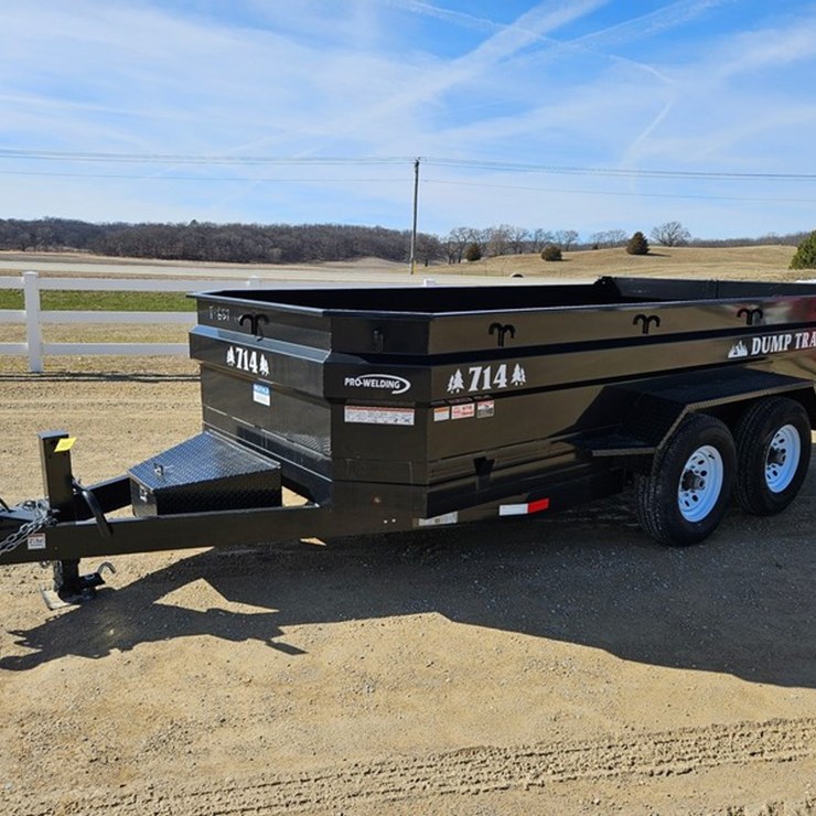#5221 • 2025 Industrias America 714 14' Dump Trailer