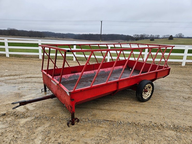 #5118-•-schuete-single-axle-bale-feeder-wagon-image-1