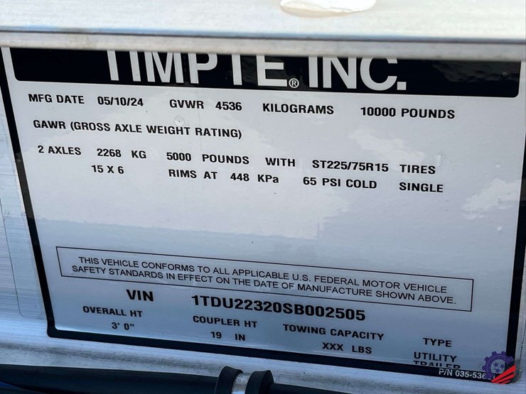 new-2025-timpte-1018-motorsports-t/a-aluminum-tag-trailer-image-25