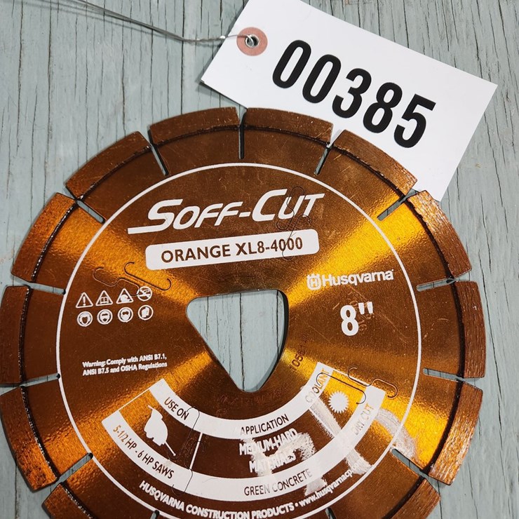 #385 • HUSQVARNA 8" Saw Blades