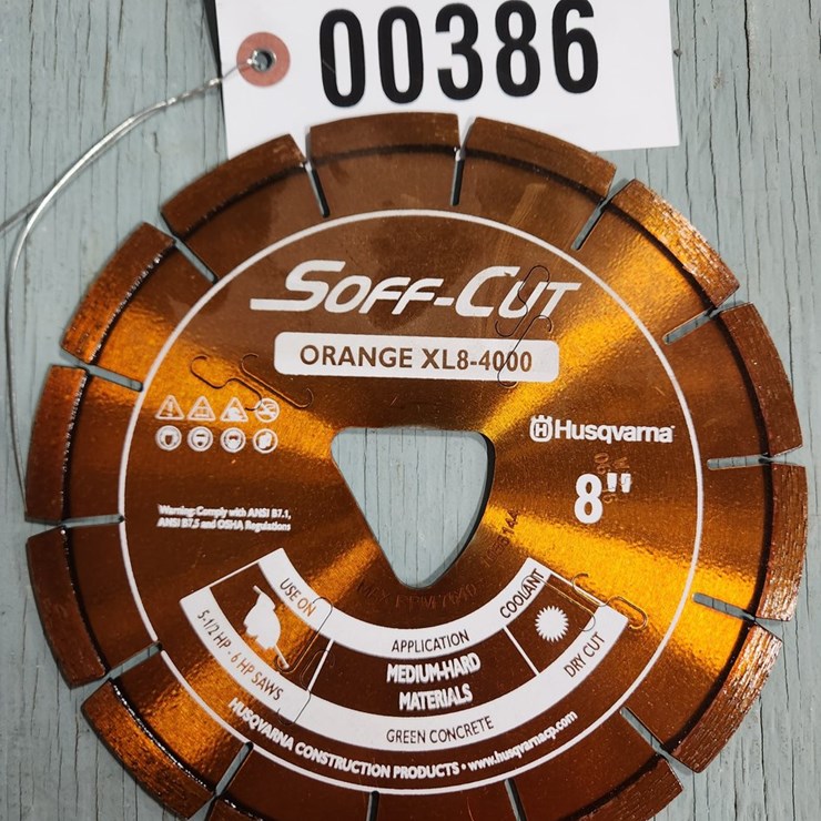 #386 • HUSQVARNA 8" Saw Blades