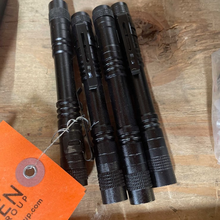 #2688 • (4) LED Mechanic's Flashlights (PR12)
