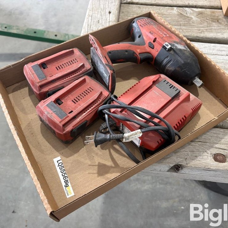 Hilti SW22-TA Cordless Impact W/Batteries & Charger